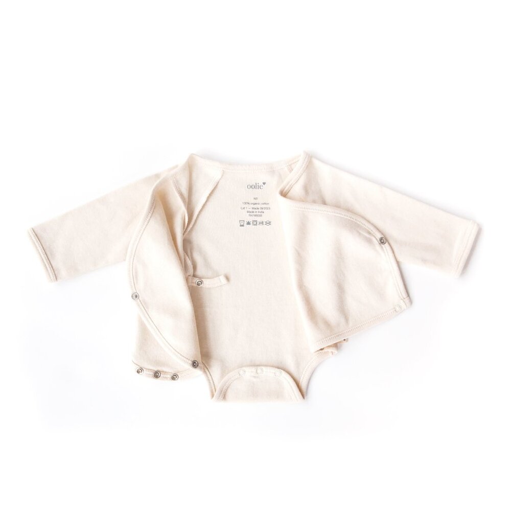 Oolie - LITTLE PEACH | Organic Onesie - Picture 3 of 3